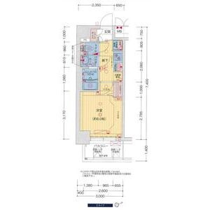 プレサンス海老江ジャルダンの間取り|選べる家電プランあり！！