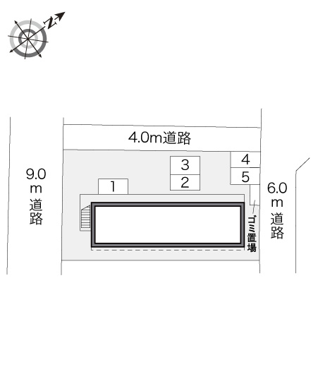 レオパレスエントピアホープの地図