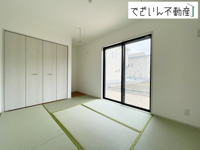 【和室】 | いろどりアイタウン川島町下伊草　新築住宅 | ≪2号棟≫
現地(2025年5月撮影)