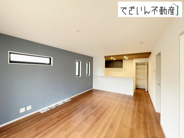 【居間・リビング】 | いろどりアイタウン川島町下伊草　新築住宅 | ≪2号棟≫
現地(2025年5月撮影)