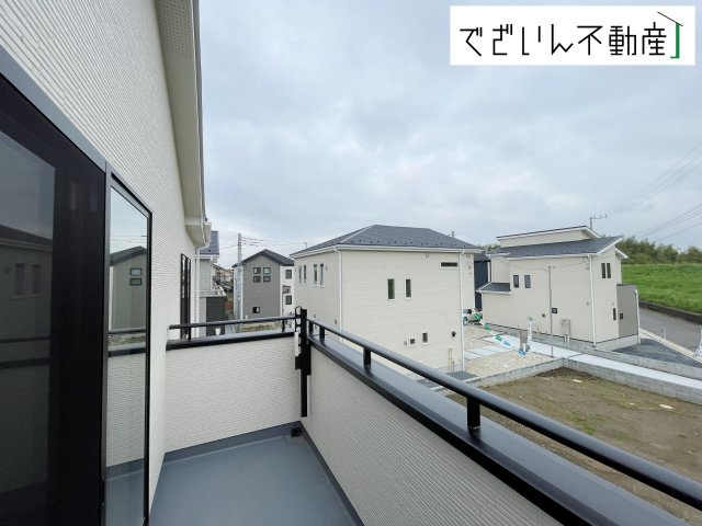 【バルコニー】 | いろどりアイタウン川島町下伊草　新築住宅 | ≪2号棟≫
現地(2025年5月撮影)