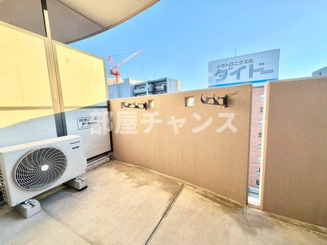 レジデンス名古屋千代田のバルコニー