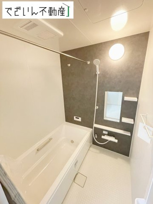 【浴室】 | いろどりアイタウン川島町下伊草　新築住宅 | ≪11号棟≫
現地(2025年5月撮影)