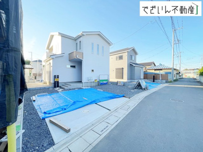 【外観】 | いろどりアイタウン川島町下伊草　新築住宅 | ≪11号棟≫
現地(2025年12月撮影)