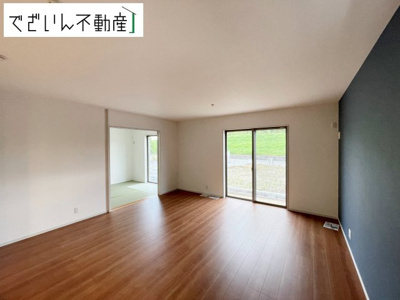 【居間・リビング】 | いろどりアイタウン川島町下伊草　新築住宅 | ≪11号棟≫
現地(2025年5月撮影)