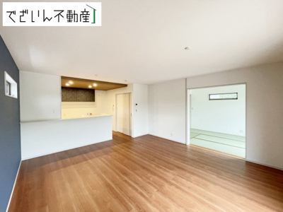 【居間・リビング】 | いろどりアイタウン川島町下伊草　新築住宅 | ≪11号棟≫
現地(2025年5月撮影)