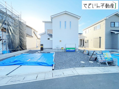 【外観】 | いろどりアイタウン川島町下伊草　新築住宅 | ≪11号棟≫
現地(2025年6月撮影)