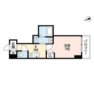 PONTE ALTO新栄の間取り