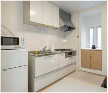 東竹屋町戸建のキッチン