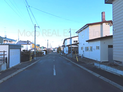 【前面道路含む現地写真】 | 北見市清見町中古住宅