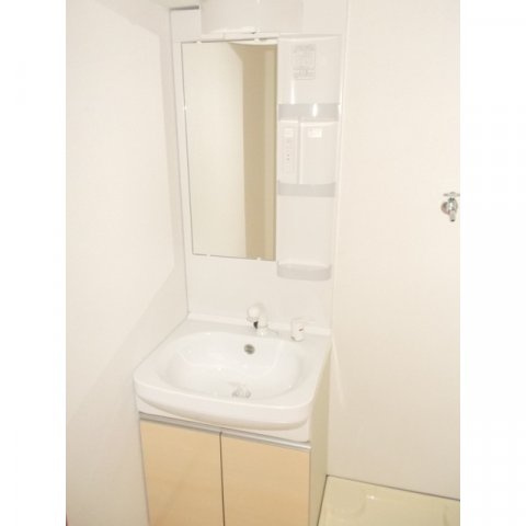 ラティーナ岐阜の洗面所