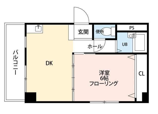 城南ビレッジの間取り