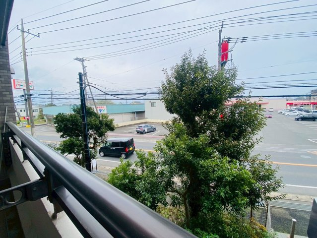 7階建て2階部分の展望