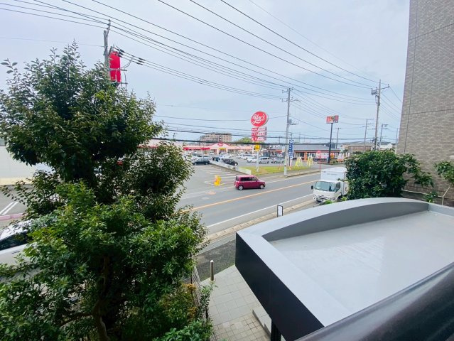 7階建て2階部分の展望