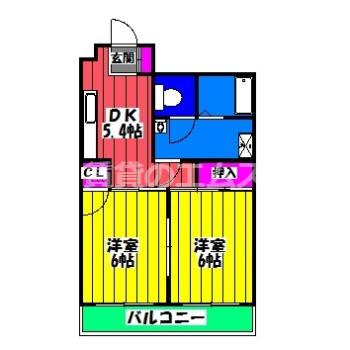 【間取り】 | 大産板付マンション | 大産板付マンションの間取り