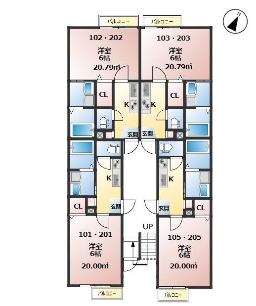 【間取り】の画像