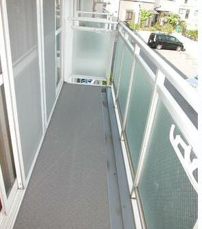 レスポワールⅠのバルコニー