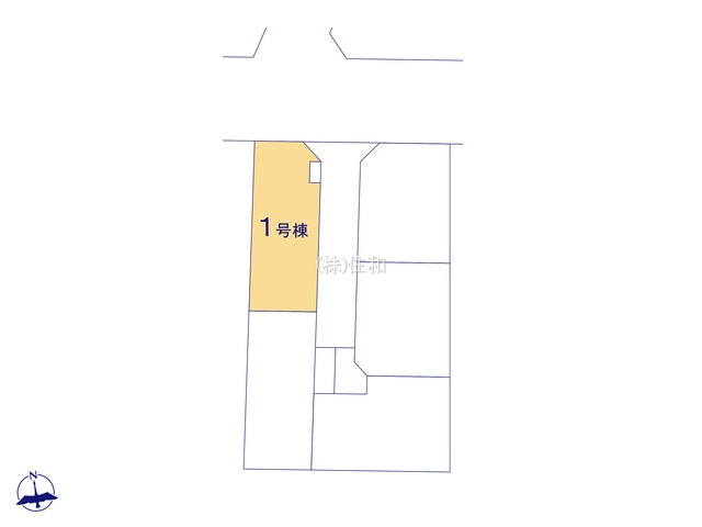 【新築分譲住宅】川越市今成1期の区画図