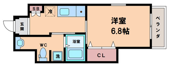 【間取り】 | ヴィーブル駒川Ⅱ