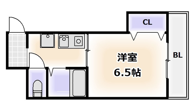 【間取り】 | プランドールキンエー難波