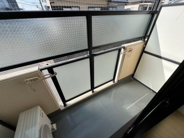 グリーンヒル中川のバルコニー