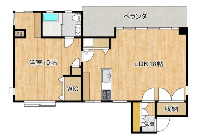 ホーキーポーキーの間取り