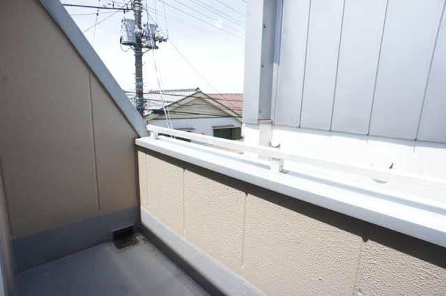 富士マンション若宮のバルコニー