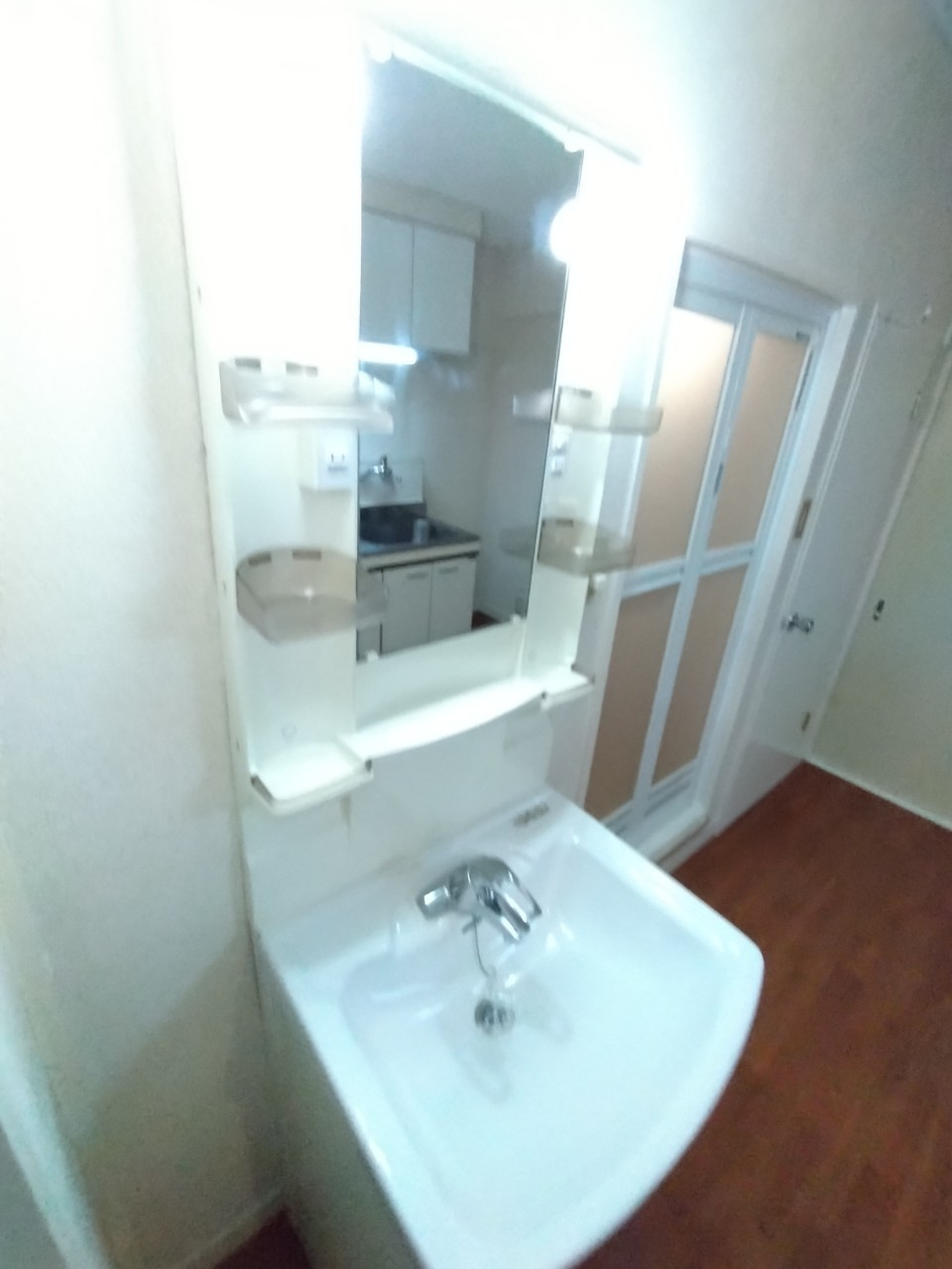 浜野マンションの洗面所