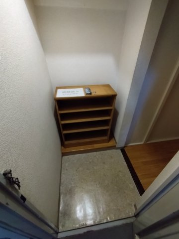 浜野マンションの玄関