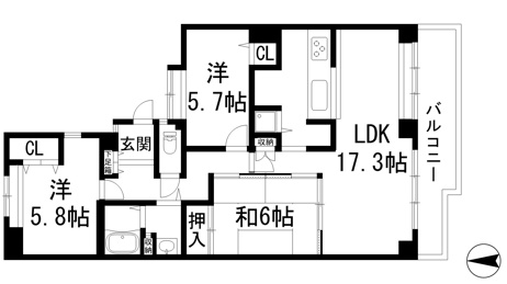 【間取り】