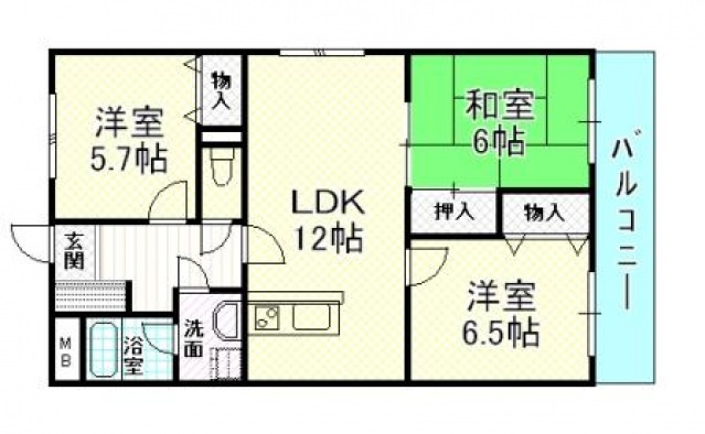 【間取り】 | フローラルコート