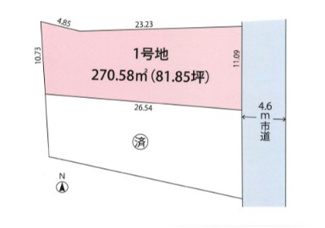 【区画図】 | 引土　全２区画