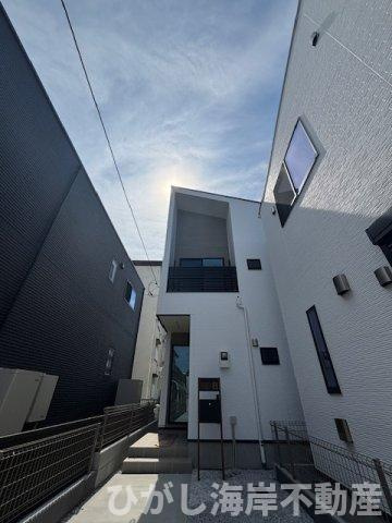 平塚市花水台　新築戸建　全4棟の外観|現地外観