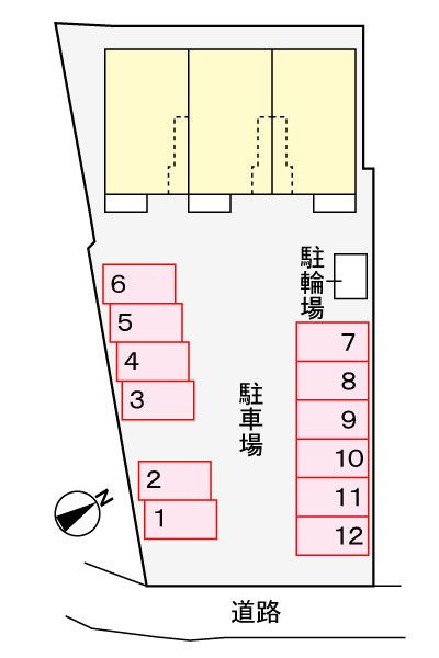 プラステート．Ｓ　　 刈谷市近郊の賃貸はクラスホームの駐車場