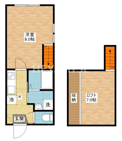 ルソリエールの間取り|※同物件同室タイプの写真でございます※現況を優先します※
