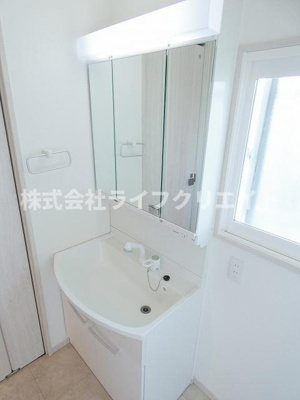 【独立洗面台】 | 三沢B棟