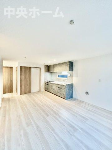 足立区大谷田5丁目新築分譲住宅の居間・リビング|居間リビング