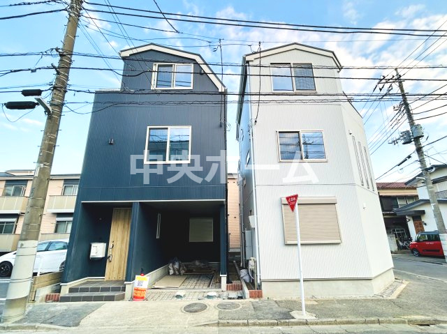 足立区大谷田5丁目新築分譲住宅の外観|現況写真