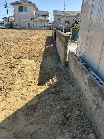 金山町朝日台 売土地の外観