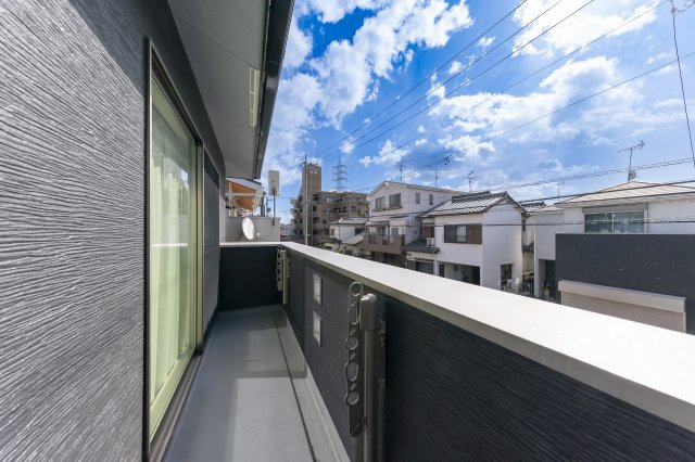 北名古屋市鹿田新明附戸建の展望|2階バルコニーです