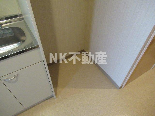 【内装】 | シエテ東大阪（河内花園賃貸） | 冷蔵庫置場です