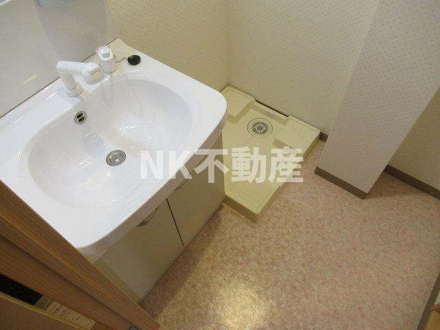 【洗面所】 | シエテ東大阪（河内花園賃貸） | 洗面所です