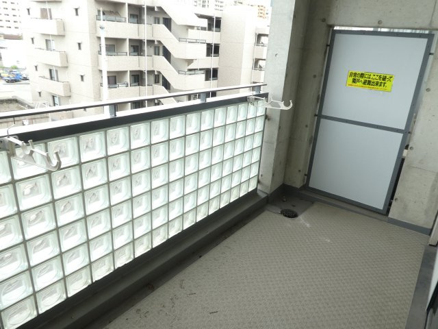 ランドマーク宝塚のバルコニー