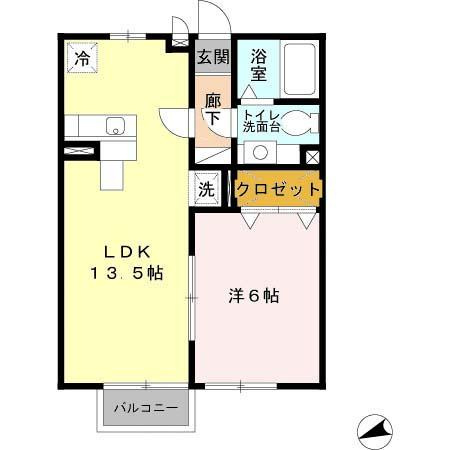 ヴィアーレの間取り|※間取りが現況と異なる場合は現況を優先します※