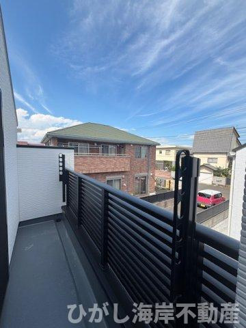 平塚市花水台　新築戸建　全4棟の展望|バルコニー