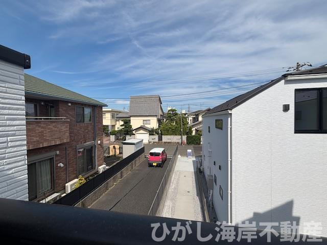 平塚市花水台　新築戸建　全4棟の展望|バルコニーからの眺望