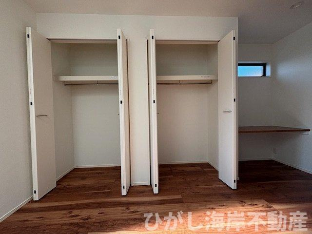 平塚市花水台　新築戸建　全4棟の収納|各居室　収納スペース付き