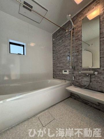 平塚市花水台　新築戸建　全4棟の浴室|1坪タイプ　ユニットバス