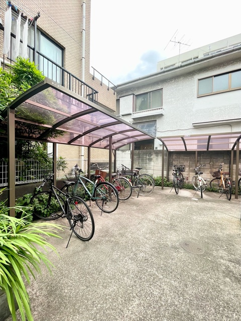 グランドール柿の木坂のその他共用部分|★敷地内駐輪場・ﾊﾞｲｸ駐輪相談可★