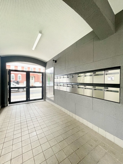 グランドール柿の木坂のロビー|★集合メールBOX★